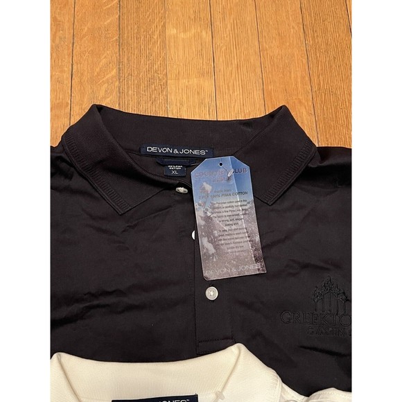 BRAND NEW Devon & Jones Men’s Country Club GOLF Polo Shirt LOT L/XL - Picture 5 of 9